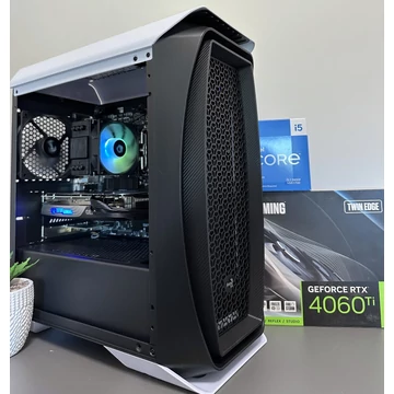 AKCIÓ! GAMER PC - RTX 4060 Ti - i5 12400F/14400F - 16GB DDR4 - 500GB Nvme SSD - DLSS3!