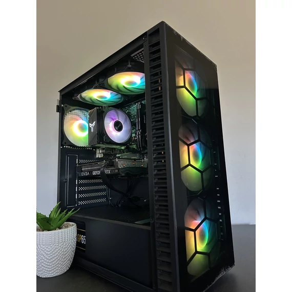 AKCIÓ! DDR5! GAMER PC - RTX 3060 12GB - Ryzen 7600 - 16GB DDR5 - 1TB Nvme SSD