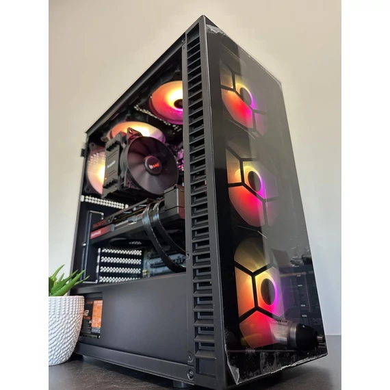 DDR5 GAMER PC! RX 7800XT 16GB - Ryzen 5 7600 - 16GB DDR5 - 500GB NVME - 750W 80+